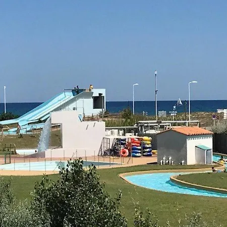 Maison T2 A Port Leucate, Face A La Mer, 4 Couchages, Parking Prive, Tv, Lave-linge, Commerces A 400m - Fr-1-81-55 Villa Leucate