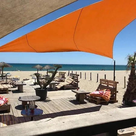 Maison T2 A Port Leucate, Face A La Mer, 4 Couchages, Parking Prive, Tv, Lave-linge, Commerces A 400m - Fr-1-81-55 Villa