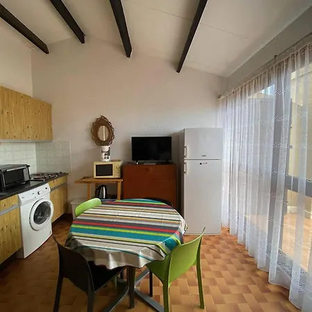 Maison T2 A Port Leucate, Face A La Mer, 4 Couchages, Parking Prive, Tv, Lave-linge, Commerces A 400m - Fr-1-81-55