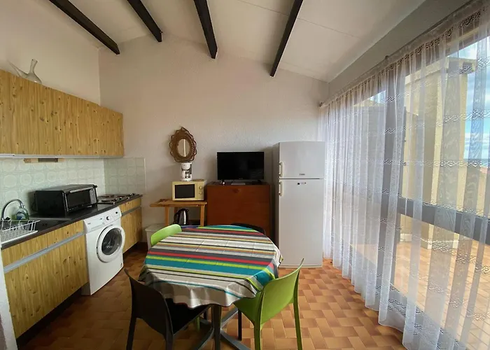 Maison T2 à Port Leucate, Face à La Mer, 4 Couchages, Parking Privé, Tv, Lave-linge, Commerces à 400m - Fr-1-81-55