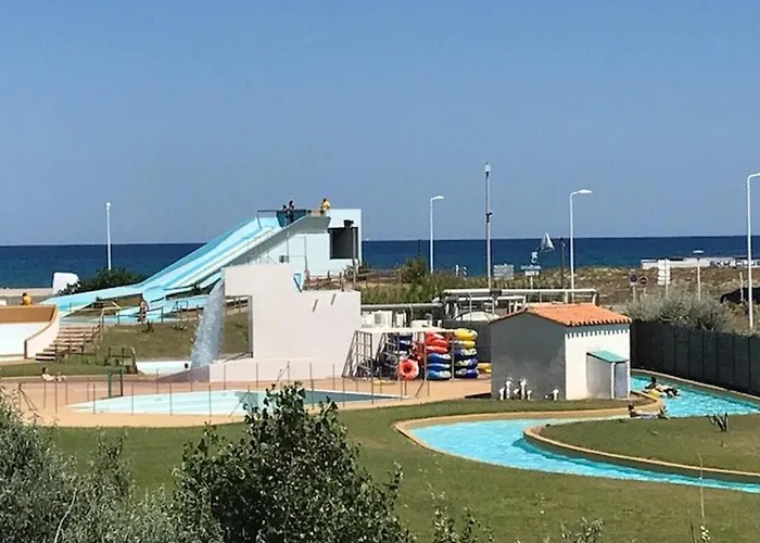 Maison T2 à Port Leucate, Face à La Mer, 4 Couchages, Parking Privé, Tv, Lave-linge, Commerces à 400m - Fr-1-81-55 Villa